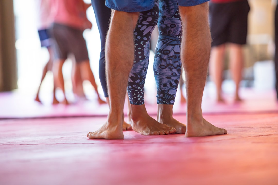 Photo Virtual yoga